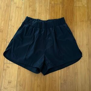 Small Black Mono b athletic shorts